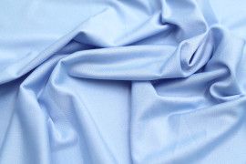 Tissu Crêpe Crézia Maille Bleu Ciel -Coupon de 3 mètres