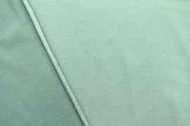 Tissu Crêpe Crézia Maille Vert Jade -Coupon de 3 mètres