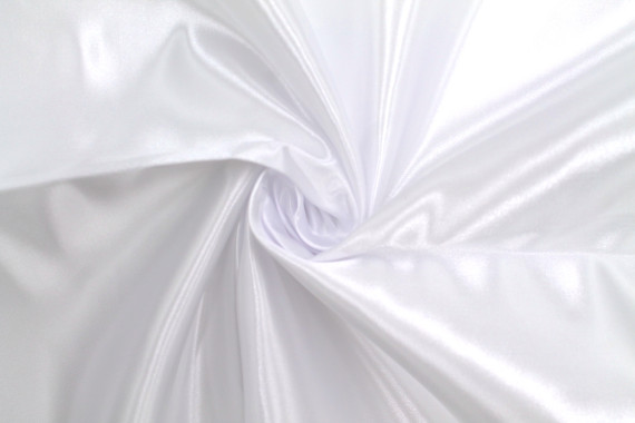 Tissu Satin Duchesse Uni Blanc -Au Mètre