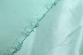 Tissu Satin Duchesse Uni Vert d'eau -Coupon de 3 mètres