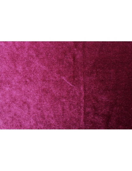 Tissu Velours Extensible Bordeaux -Au Mètre