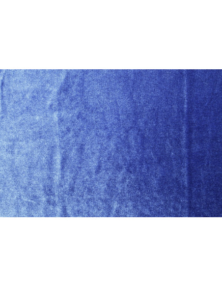 Tissu Velours Extensible Indigo clair -Au Mètre