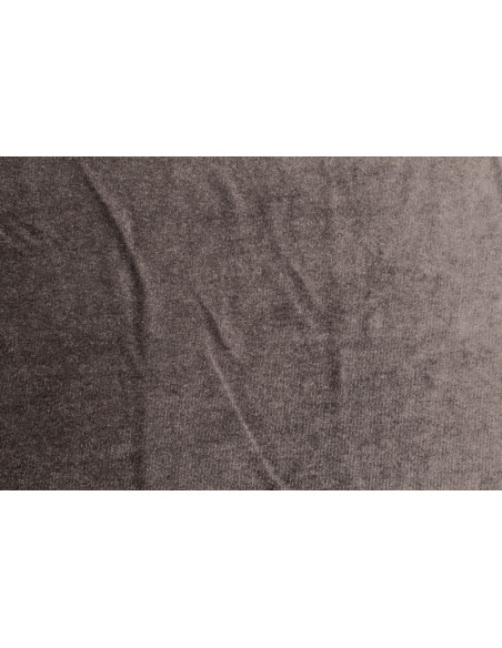 Tissu Velours Extensible Taupe -Au Mètre