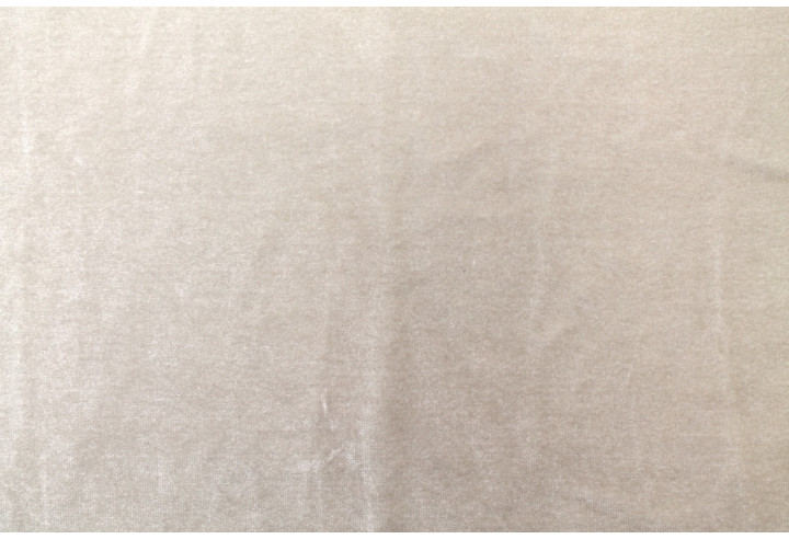 Tissu Velours Extensible Beige clair -Au Mètre