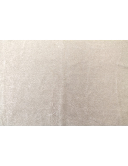 Tissu Velours Extensible Beige clair -Au Mètre