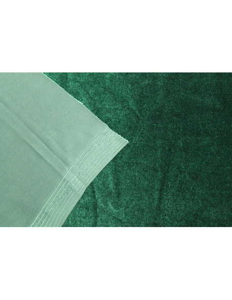 Tissu Velours Extensible Vert -Au Mètre