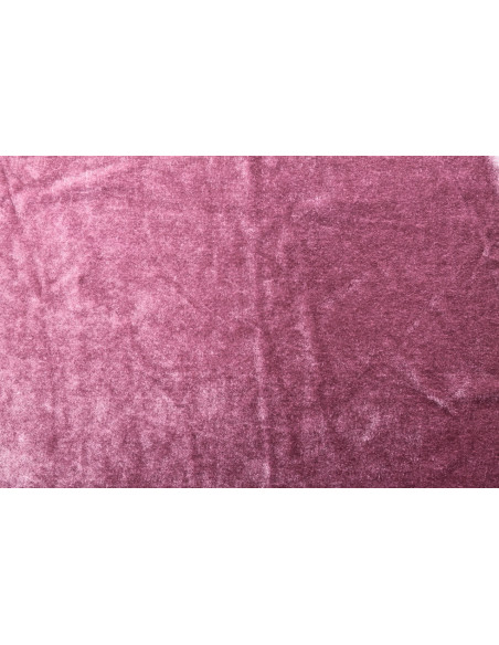 Tissu Velours Extensible Vieux Rose -Au Mètre