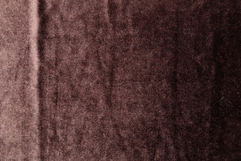 Tissu Velours Extensible Marron clair -Coupon de 3 mètres