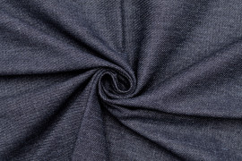 Tissu Jean Épais Bleu foncé -Coupon de 3 mètres