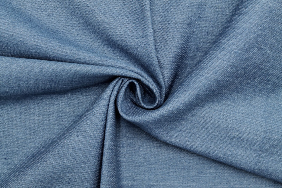 Tissu Jean Épais Bleu -Coupon de 3 mètres