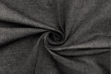 Tissu Jean Coton Chemise Noir -Au Mètre
