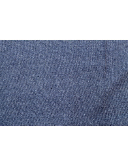 Tissu Jean Coton Chemise Bleu -Au Mètre
