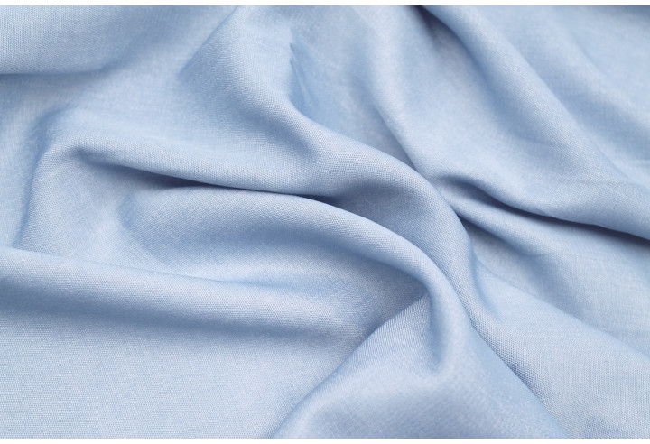 Tissu Jean Tencel Coton Bleu clair -Au Mètre
