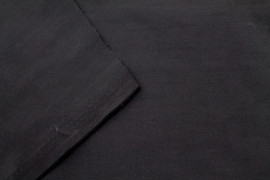 Tissu Doublure Imperméable Uni Noir -Au Mètre