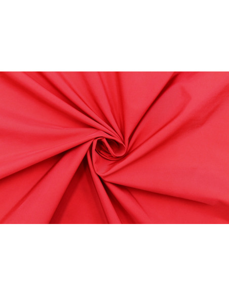 Tissu Doublure Imperméable Uni Rouge -Au Mètre