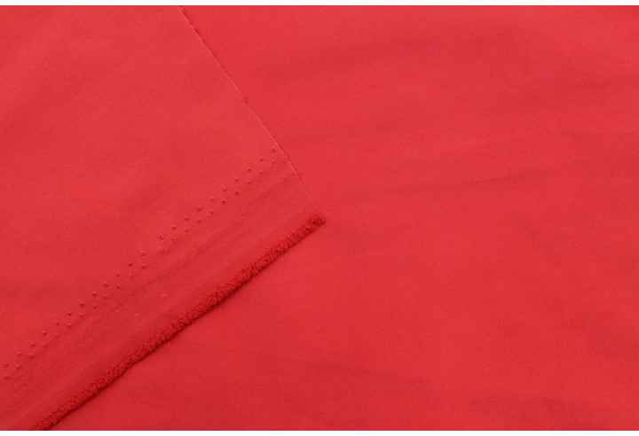 Tissu Doublure Imperméable Uni Rouge -Au Mètre