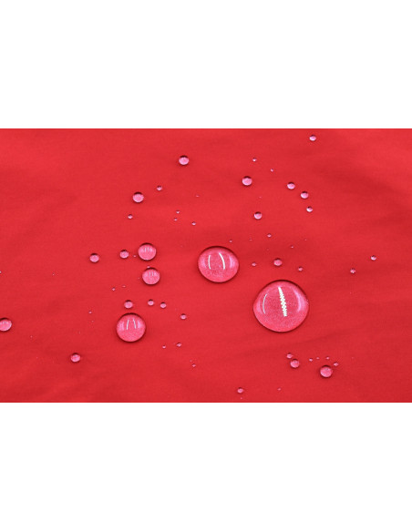Tissu Doublure Imperméable Uni Rouge -Au Mètre