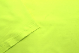 Tissu Doublure Imperméable Uni Jaune Fluo -Coupon de 3 mètres