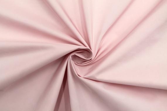 Tissu Doublure Imperméable Uni Rose clair -Coupon de 3 mètres