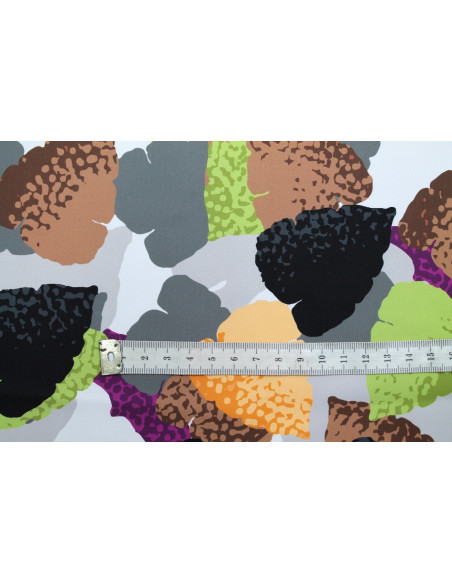 Tissu Doublure Imperméable Imprimé Automne -Au Mètre