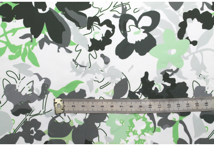 Tissu Doublure Imperméable Imprimé Fleur Forest -Au Mètre