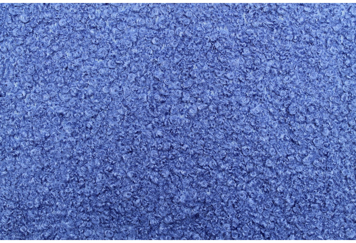 Tissu Tweed Bouclette Chloé Royal -Au Mètre