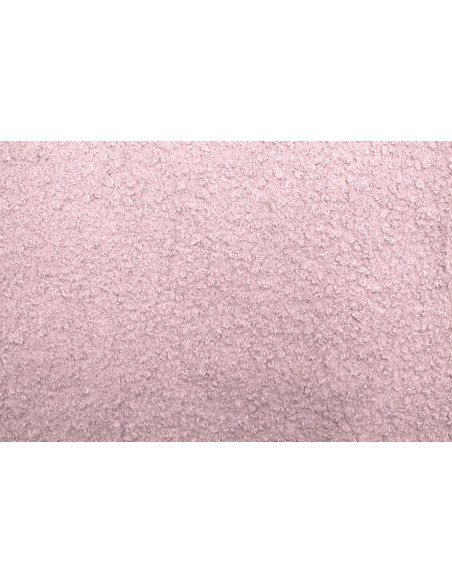Tissu Tweed Bouclette Chloé Rose poudré -Au Mètre