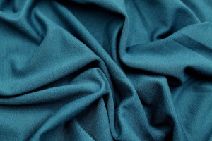 Tissu Maille Milano Uni Canard -Au Mètre 2