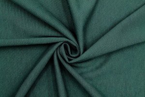 Tissu Maille Milano Uni Vert sapin -Au Mètre