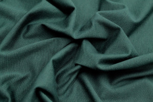 Tissu Maille Milano Uni Vert sapin -Au Mètre 2