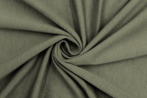 Tissu Maille Milano Uni Kaki -Au Mètre