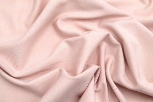 Tissu Maille Milano Uni Rose pâle -Au Mètre 2