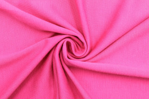 Tissu Maille Milano Uni Fuchsia -Au Mètre