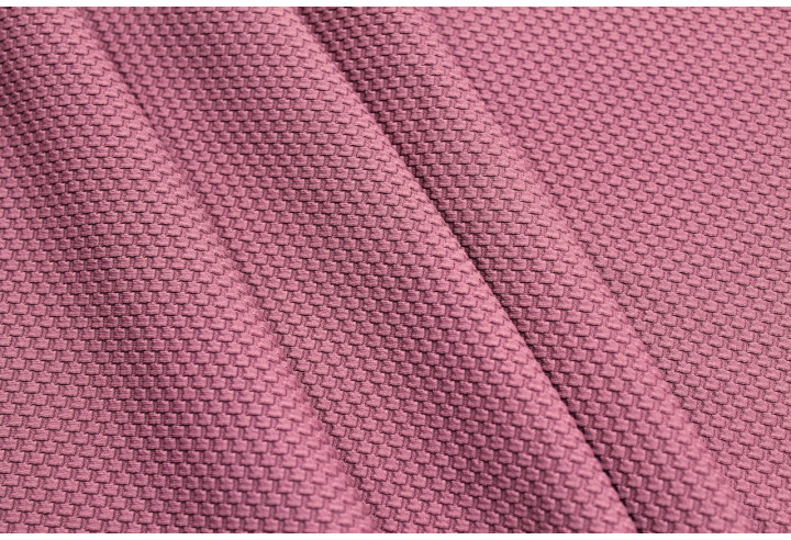Tissu Nid d'abeille Bois de Rose -Au mètre