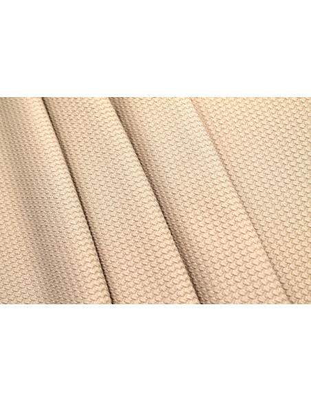 Tissu Nid d'abeille Beige -Au mètre