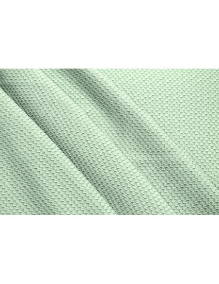 Tissu Nid d'abeille Vert Jade -Au mètre