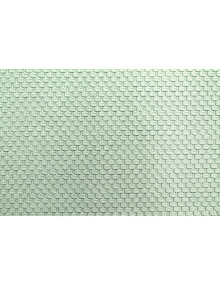 Tissu Nid d'abeille Vert Jade -Au mètre