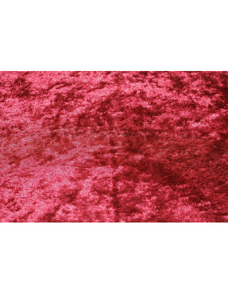 Tissu Panne de Velours Rouge -Au Metre