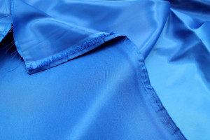 Tissu Satin Soyeux peau de pêche Royal -Au mètre 2