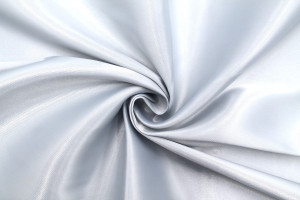 Tissu Satin Soyeux peau de pêche Gris clair -Au mètre
