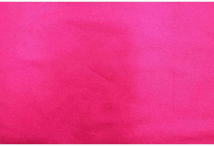 Tissu Gabardine Coton Drill Uni Fuchsia -Au Mètre