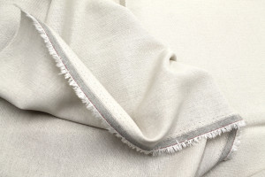 Tissu Lin Viscose Uni Naturel -Au Mètre 2