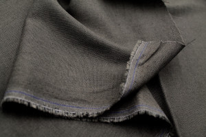 Tissu Lin Viscose Uni Kaki -Au Mètre 2