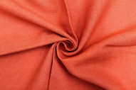 Tissu Lin Viscose Uni Terracotta -Au Mètre