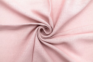 Tissu Lin Viscose Uni Vieux Rose -Au Mètre