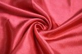 Tissu Satin Uni 115 cm Rouge - Coupon de 3 metres