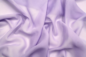 Tissu Mousseline Unie Parme -Au Mètre 2