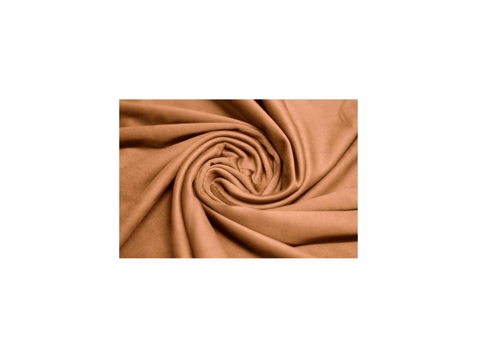 Tissu Suédine Stretch - 50cm - Chocolat Clair - 280g/m² - Pour Vêtements Et Déco