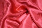 Tissu Satin Uni 115 cm Rouge - Coupon de 3 metres