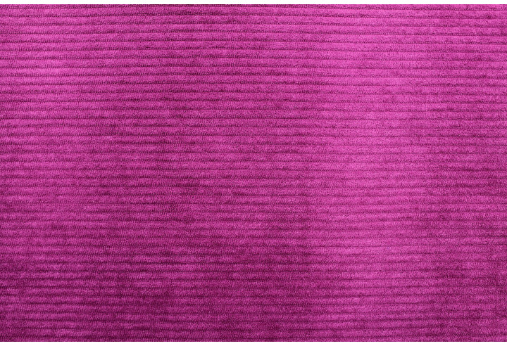Tissu Velours Maille Côtelé Cyclamen -Au Mètre
